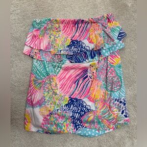 Lilly Pulitzer Multicolor Abstract Top